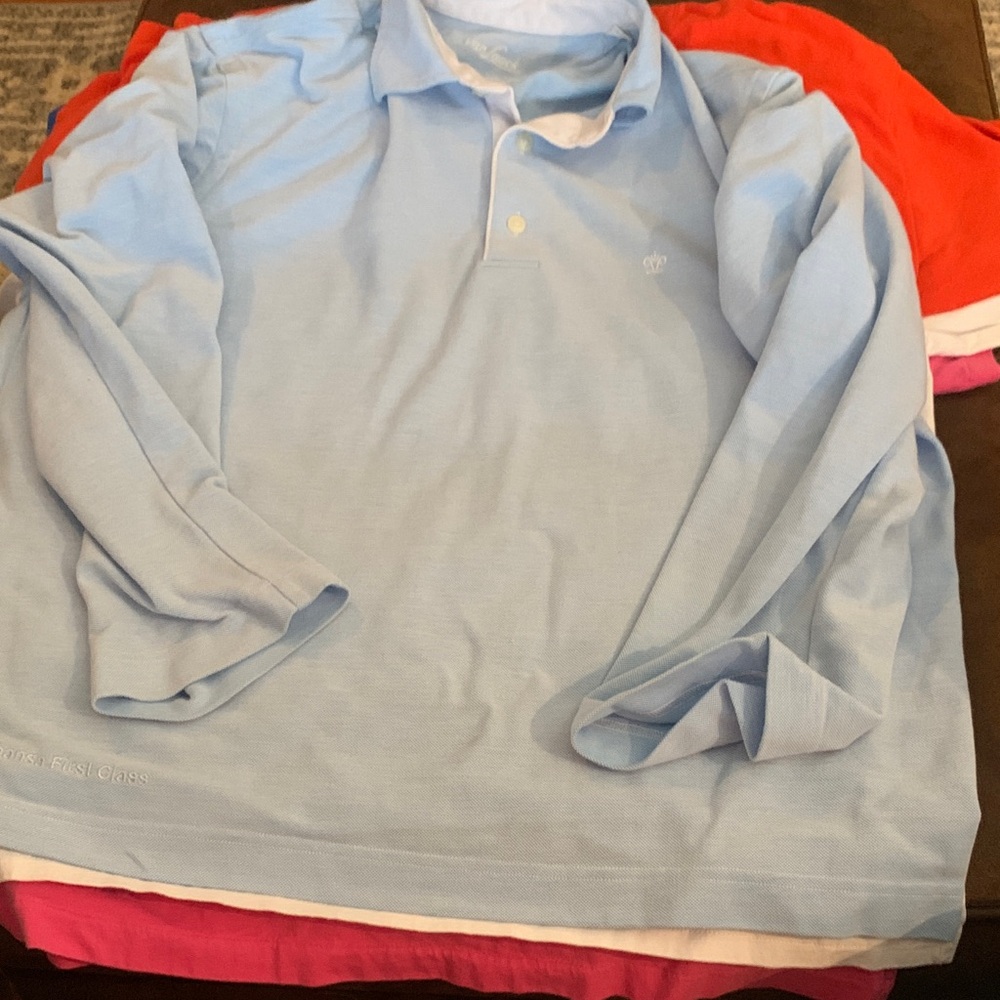 Sky Blue Long Sleeve Men's Shirt